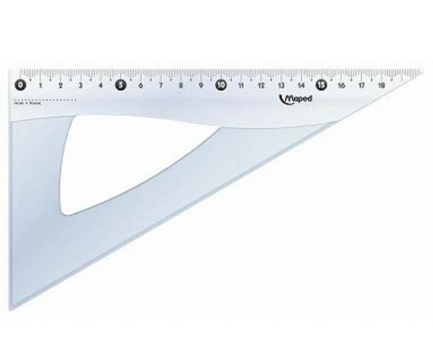 Escuadra Maped De 20 Cm. X 60 Grados 1