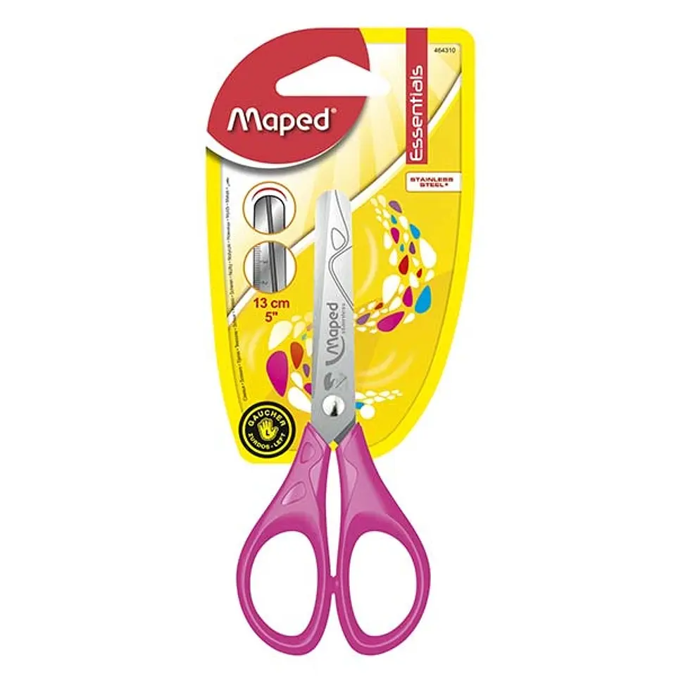Tijera Maped 13 Cm Essential Zurdos Blister X1 1