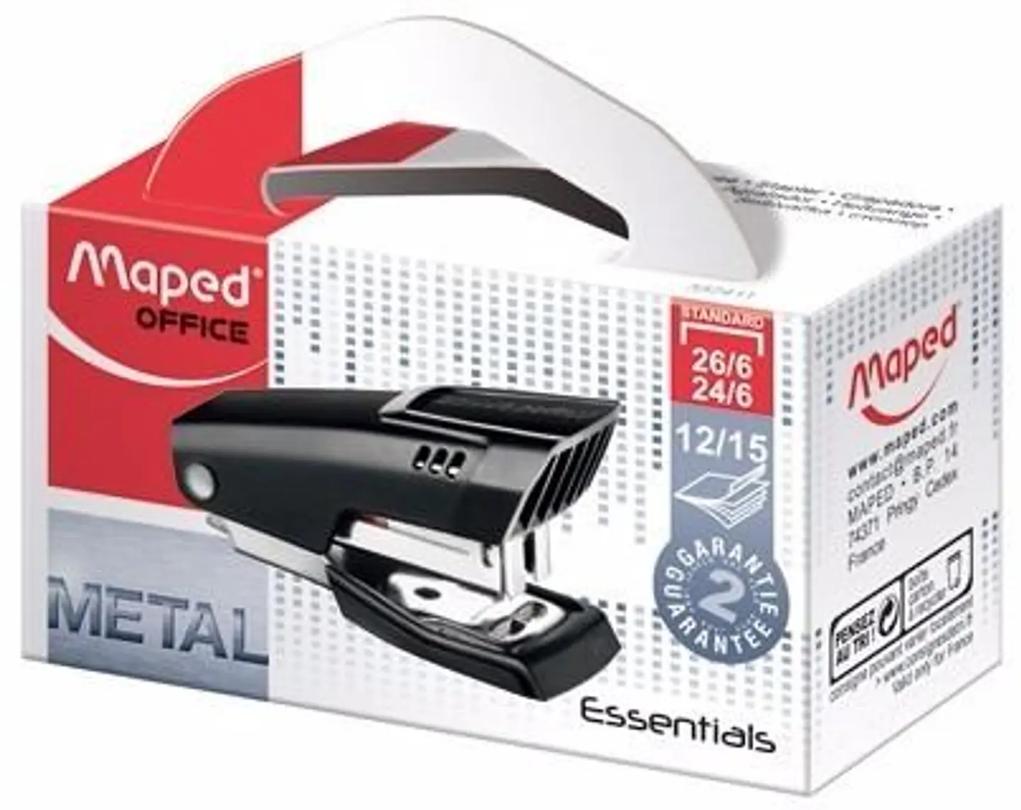 Abrochadora Maped Essentials Metal 24/6 26/6 1