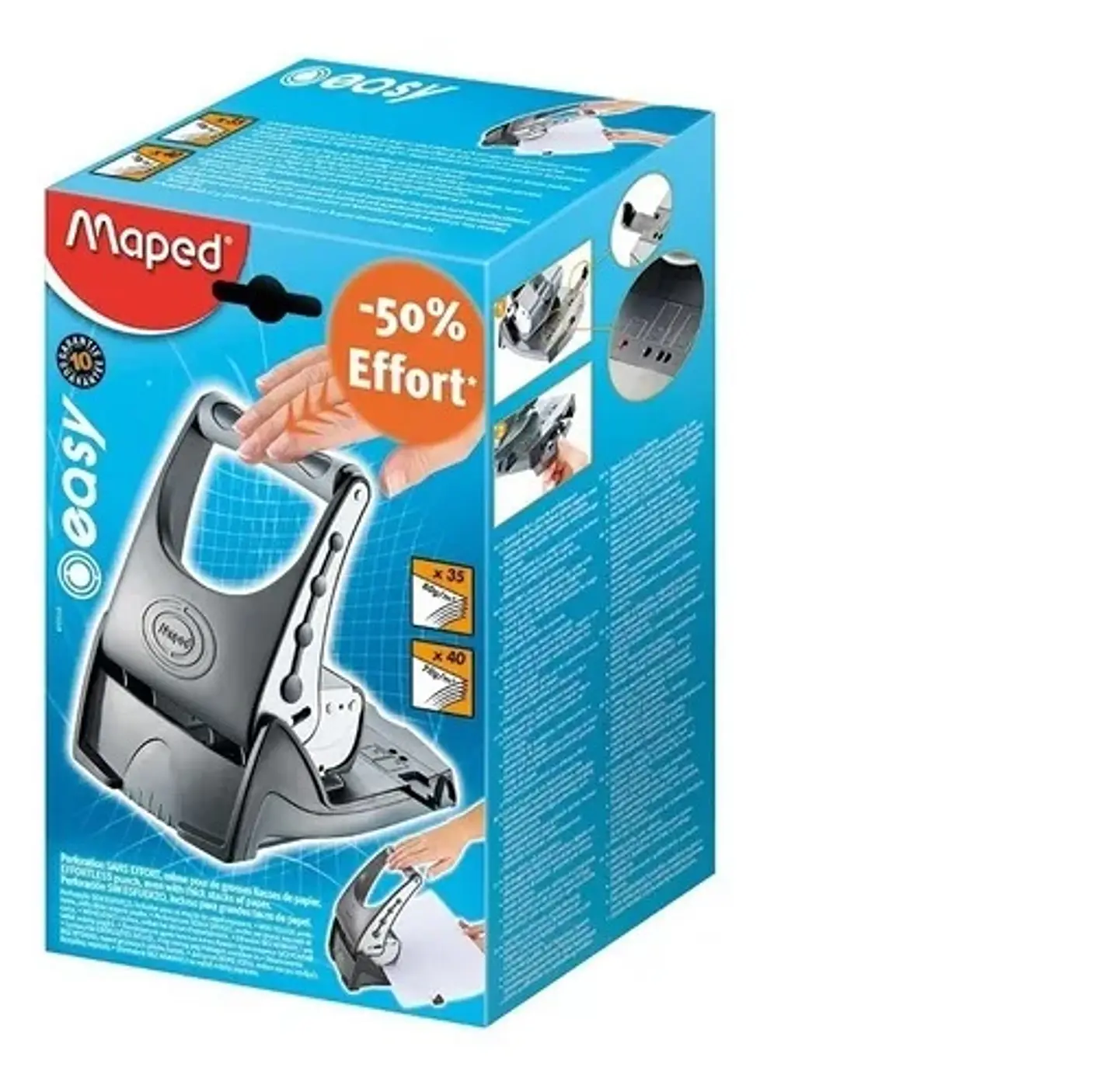 Perforadora Maped Easy 35/40 Hojas 1