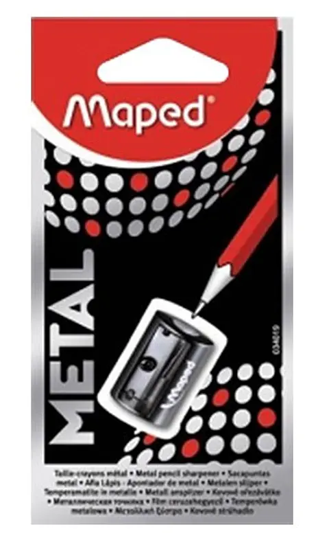 Sacapunta Metal Maped E/blister Satelite 1 Filo C/u