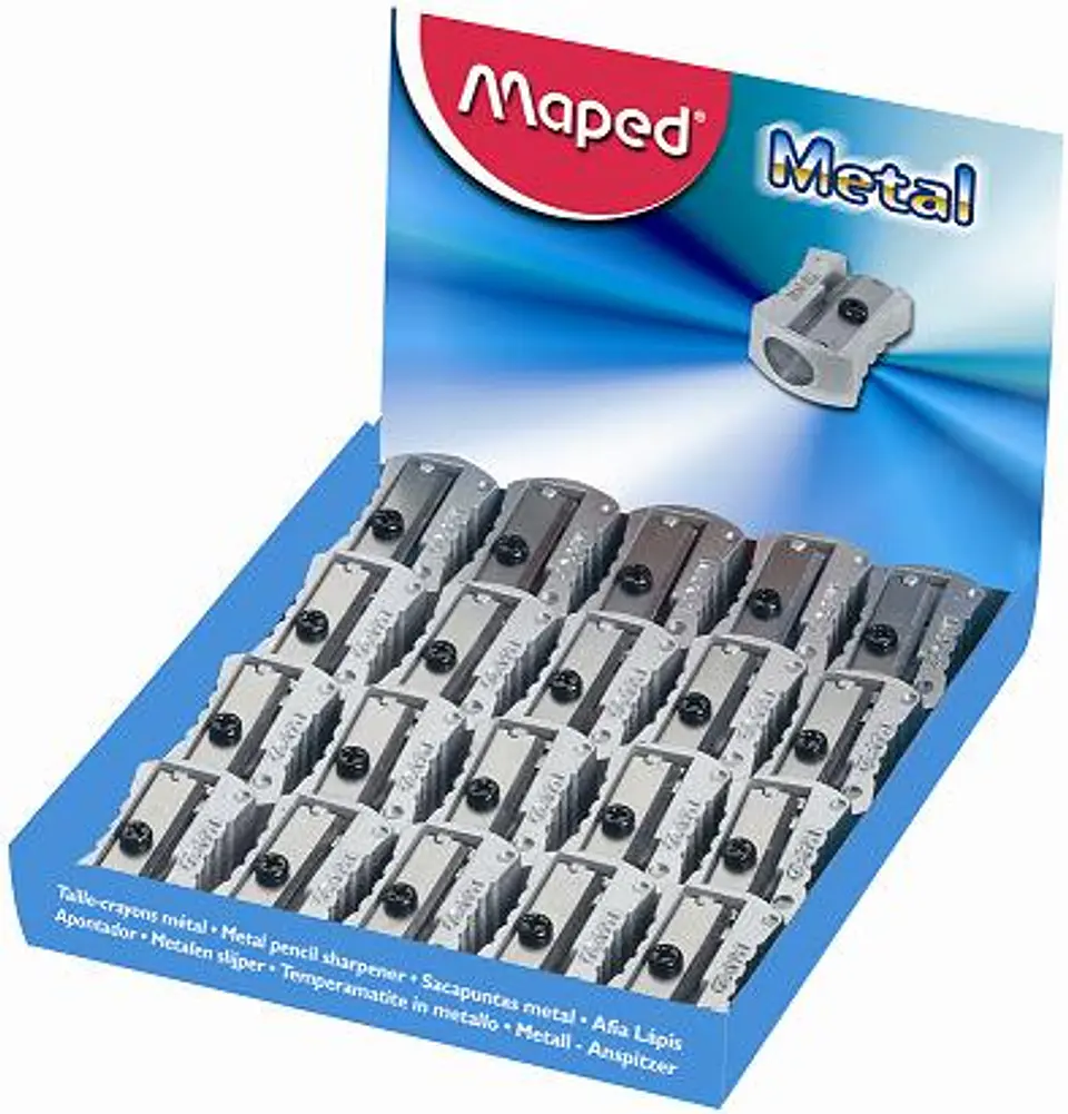 Sacapuntas Metal Maped Economico X20 1