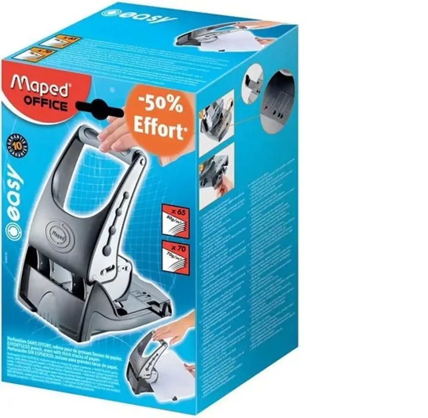 Perforadora Maped Easy 65/70 Hojas 1