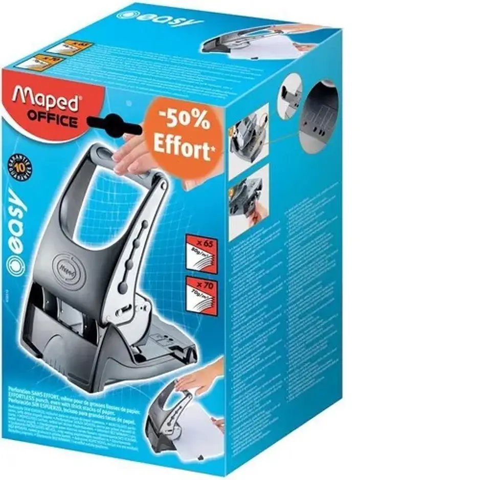 Perforadora Maped Easy 65/70 Hojas 1