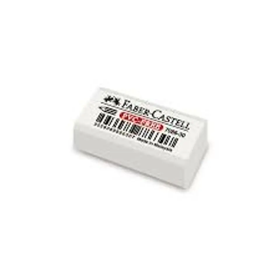 Goma De Borrar Faber Castell Plastica Lapiz 7086 X30u. 1