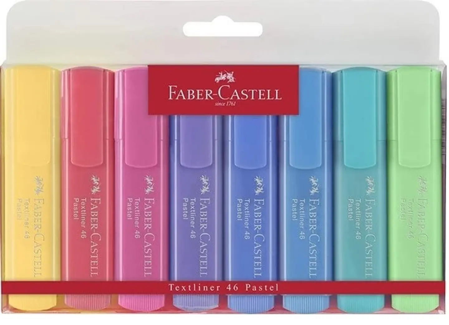 Marcador Faber Castell Superfluorescent 46 Pastel X8 1