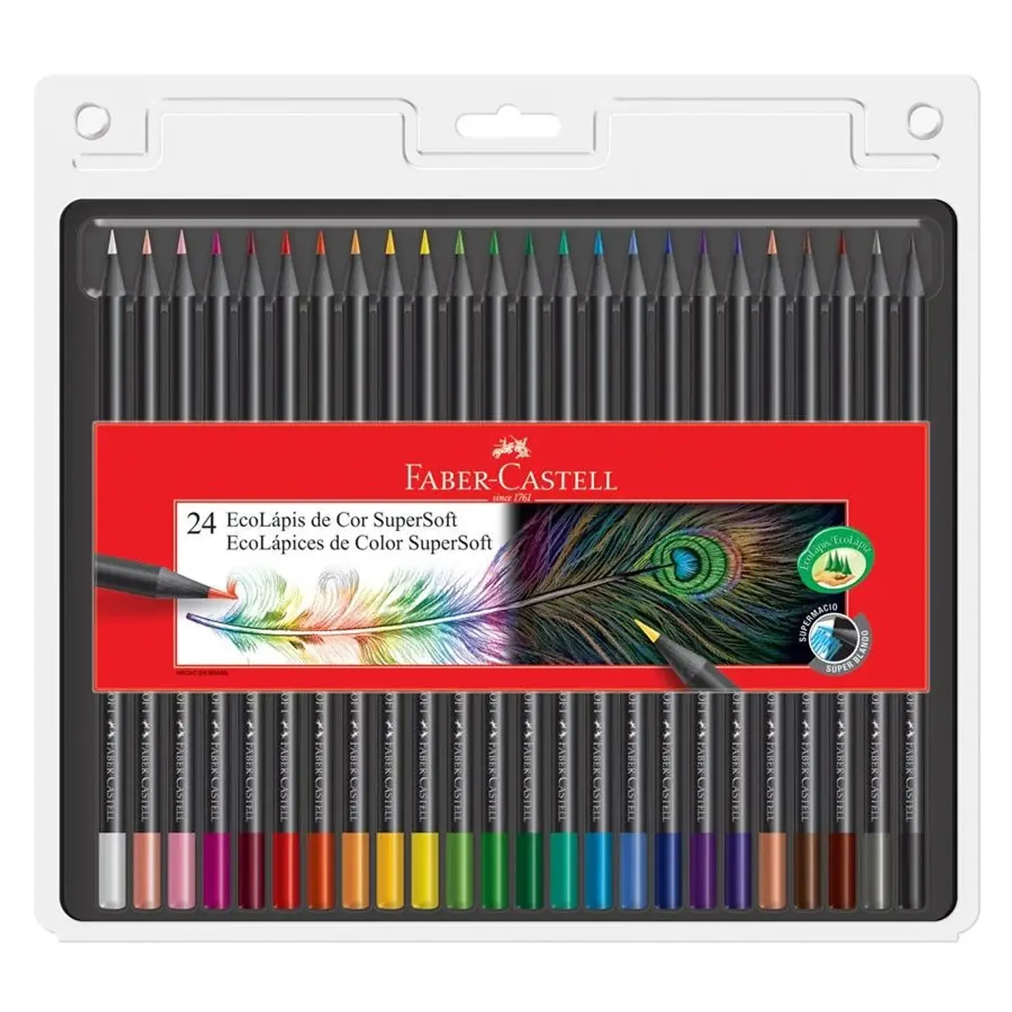 Lapiz Color Faber Castell Super Soft X50u. Largos 1