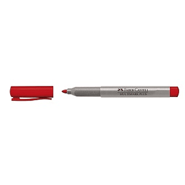 Marcador Faber Castell Perm. Multimark Plus V/colores 1
