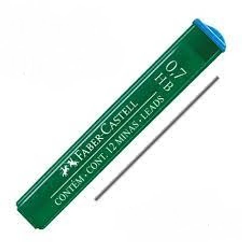 Mina Faber Castell 0.7mm Hb X12 C/u.