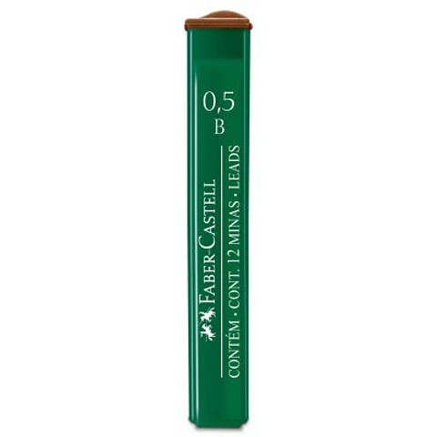 Mina Faber Castell 0.5mm B X 12c/u.