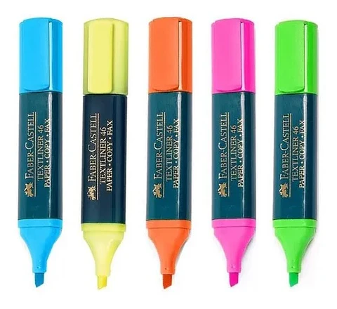 Resaltador Faber Textliner Tl46/tl48 V/colores