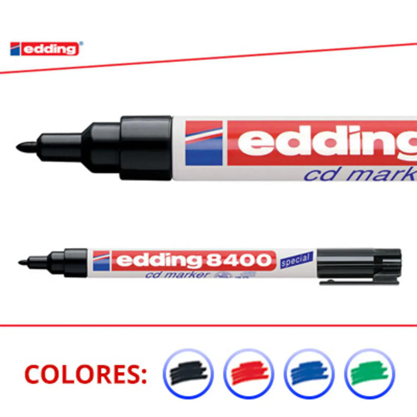 Marcador Edding E 8400 1