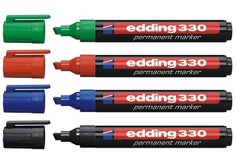 Marcador Edding E330 Recargable X10u