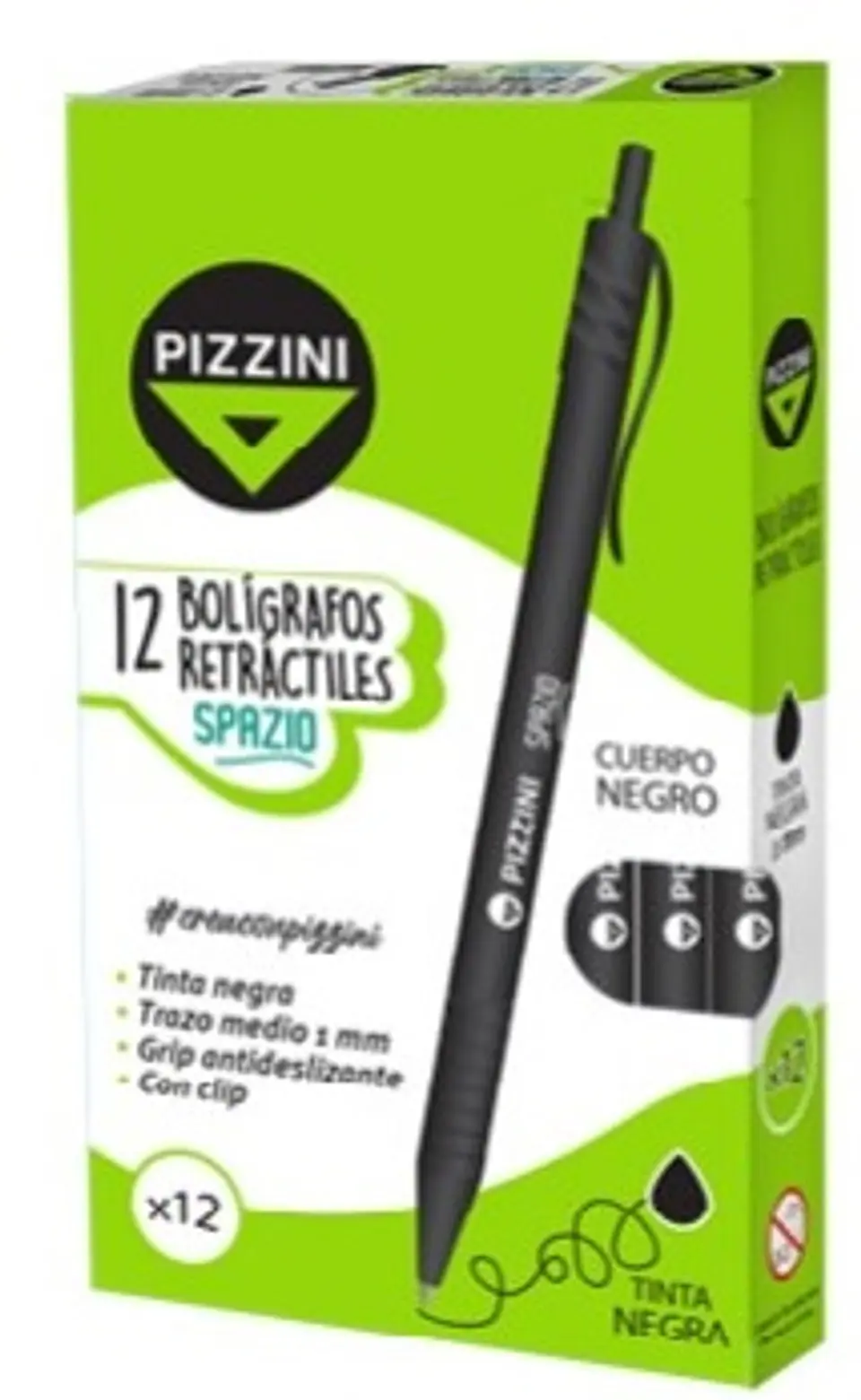Boligrafos Retractiles Spazio Pizzini 1