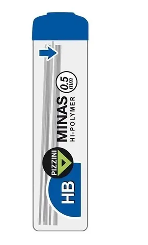 Mina Pizzini 0.5mm 2b-b-hb X 12u. C/u.
