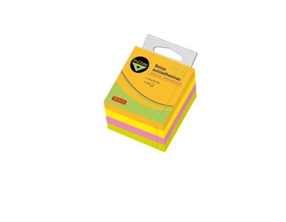 Notas Adhesivas Pizzini 50x50 X 240hjs. Fluo 1
