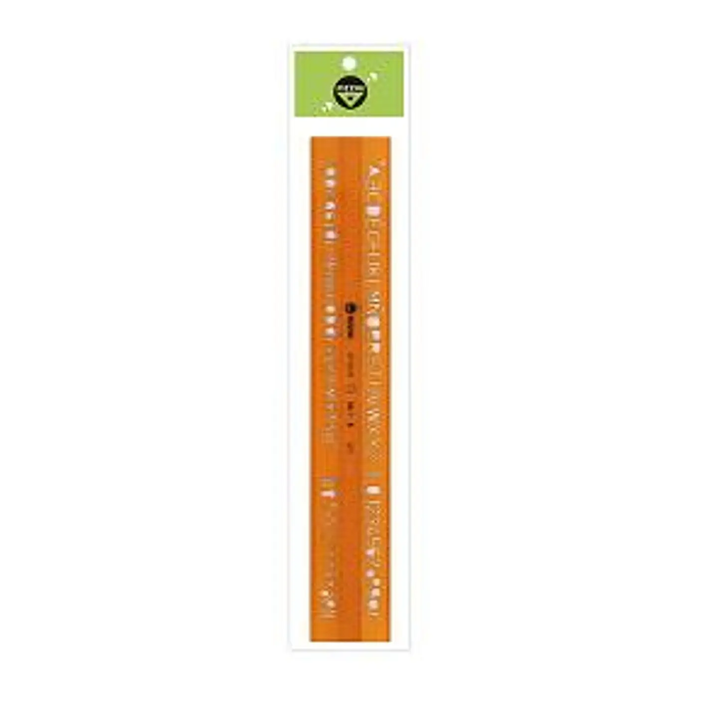 Letrografo Pizzini 30mm Naranja 1