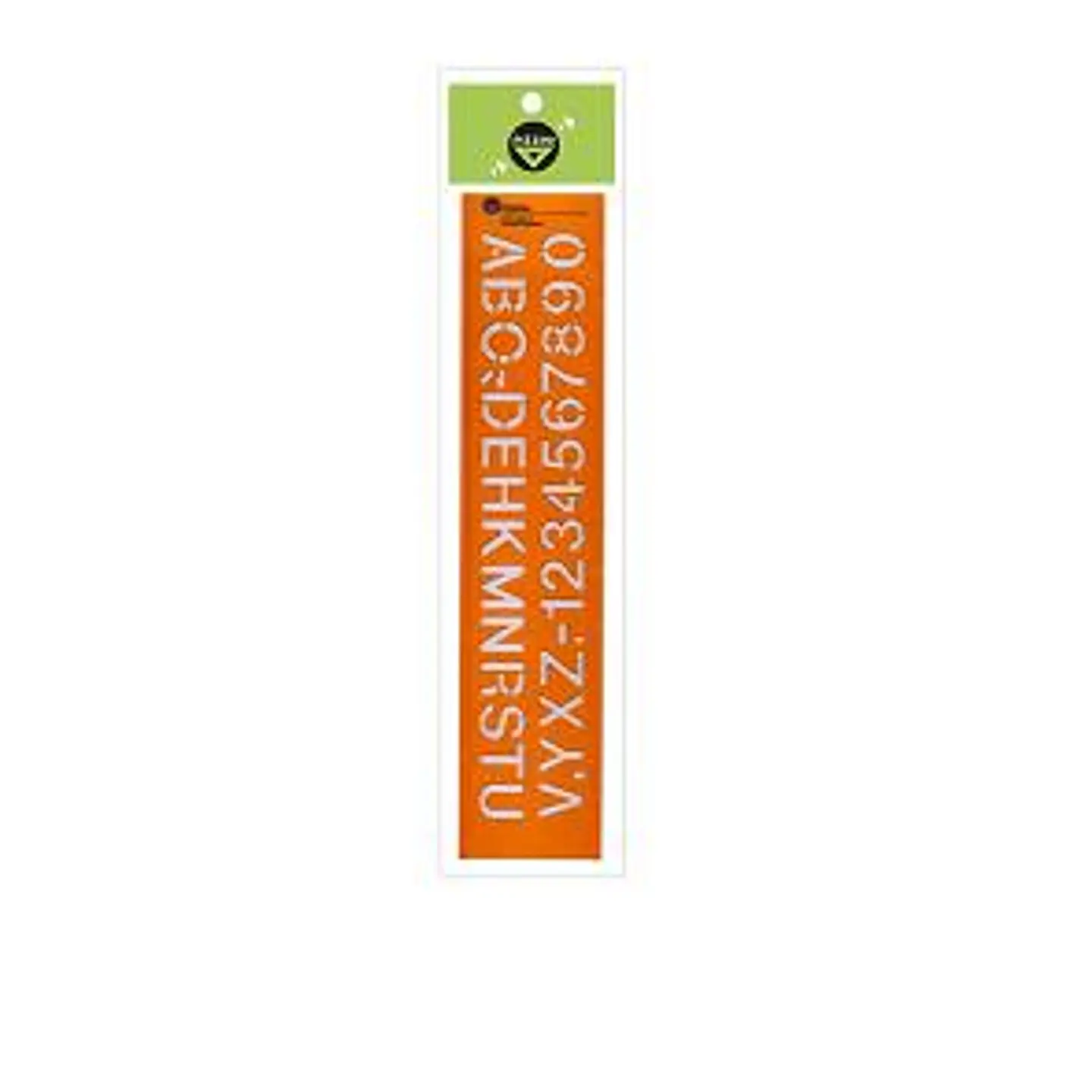 Letrografo Pizzini 14mm Naranja 1
