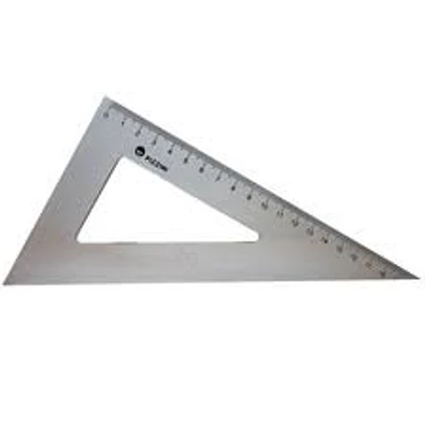 Escuadra Escolar Pizzini 20cm X 60°