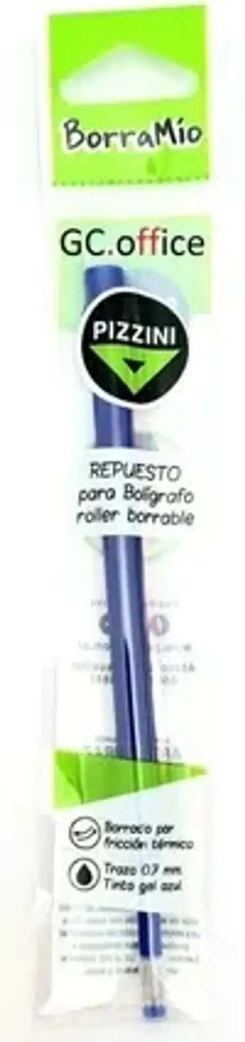 Tanque Pizzini Borramio Azul X3u En Blister