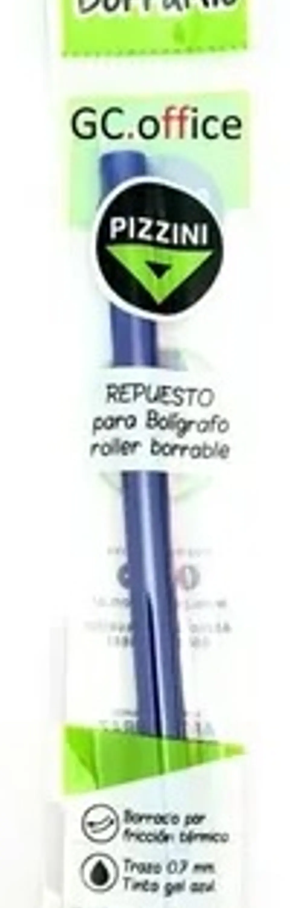 Tanque Pizzini Borramio Azul X3u En Blister 1