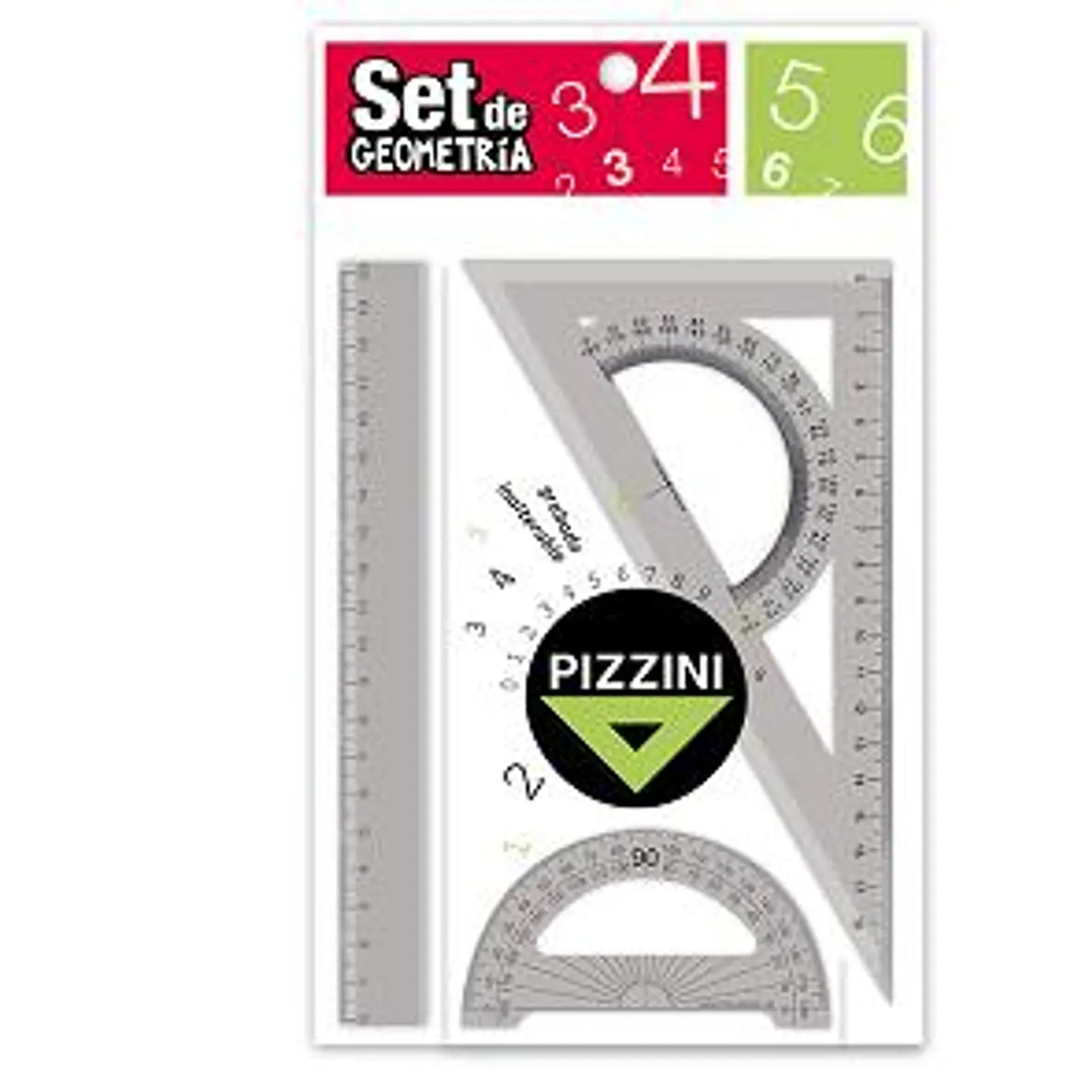 Set Geometria Pizzini X3 Piezas 1