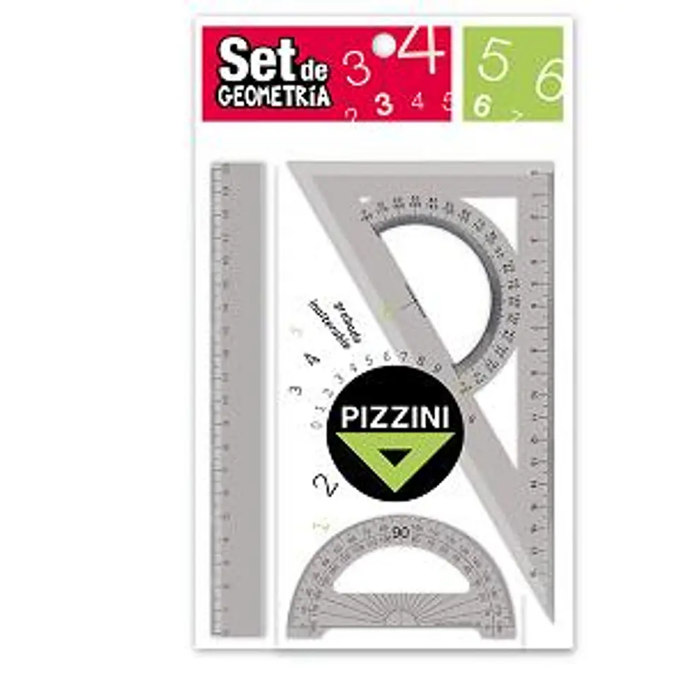 Set Geometria Pizzini X3 Piezas 1