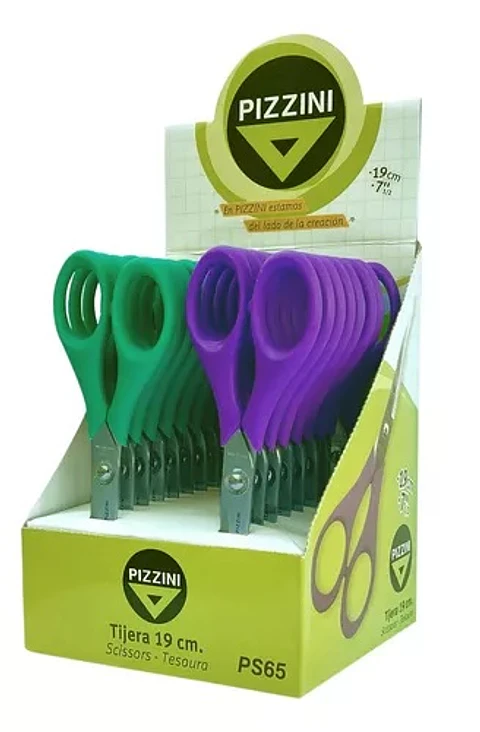Tijera Pizzini 19cm Exhibidor
