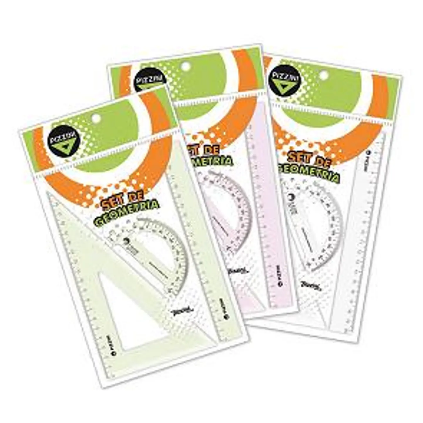 Set Geometria Pizzini X3 Piezas 1