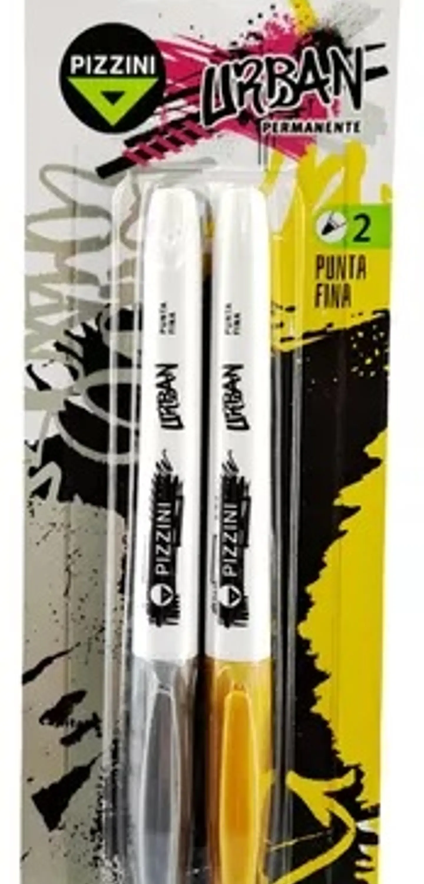 Mrcador Pizzini Urban Punta Fina Oro/plata X10u C/u 1