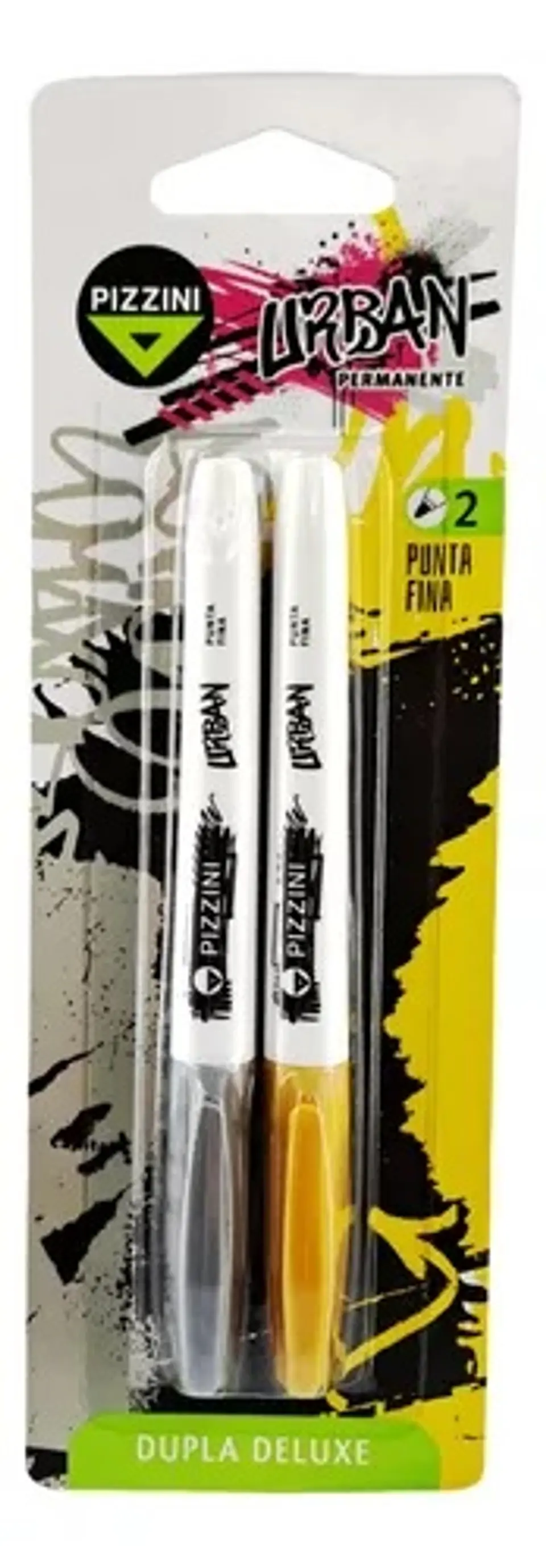 Mrcador Pizzini Urban Punta Fina Oro/plata X10u C/u 1