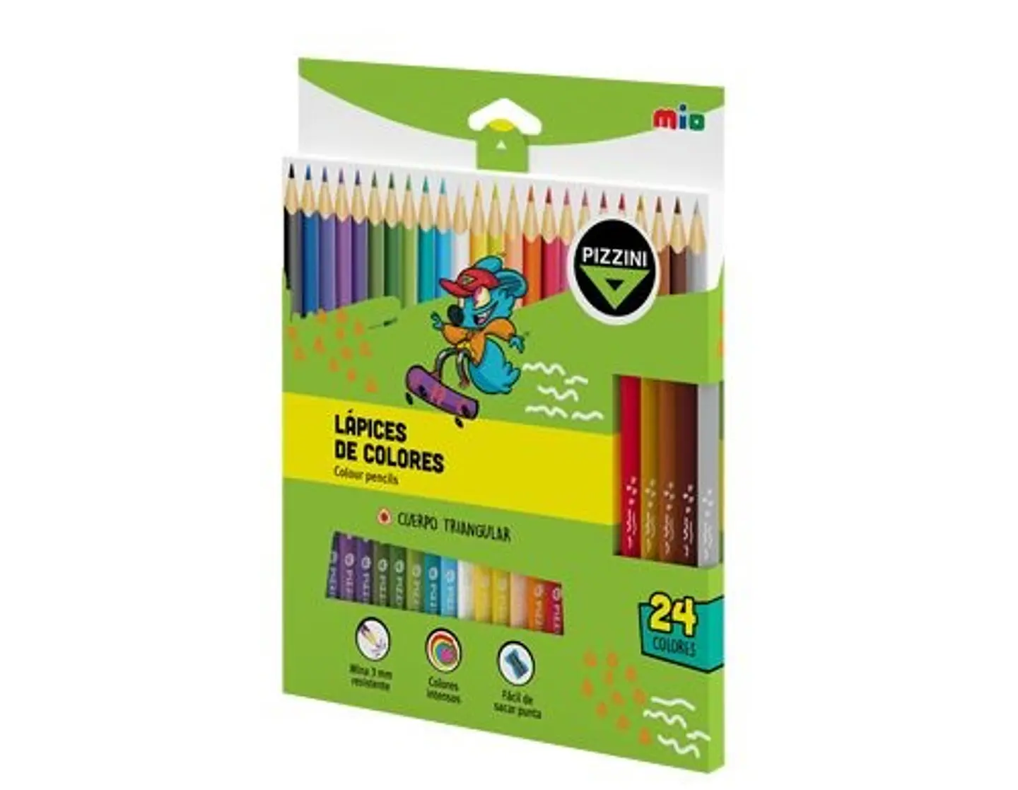 Lapiz Color Pizzini Triangular X24u. 1
