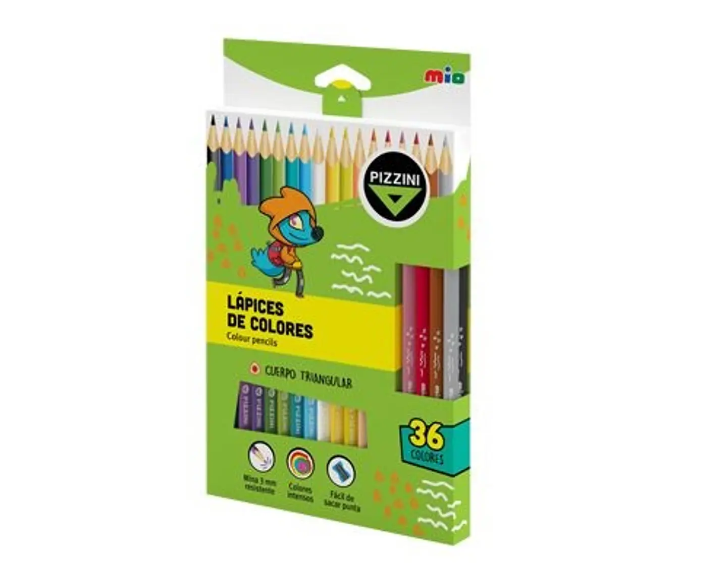 Lapiz Color Pizzini Triangular X36u. 1