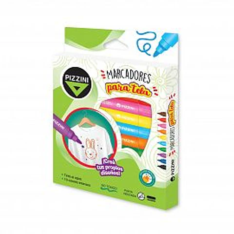 Marcador Pizzini Para Tela X 10u. V/colores