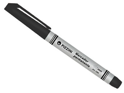 Marcador Permanente Pizzini 1mm V/colores