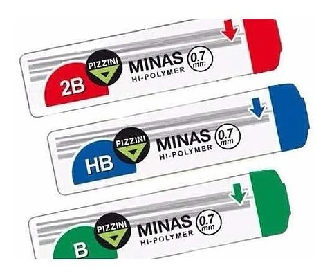 Mina Pizzini 0.7mm 2b-b-hb