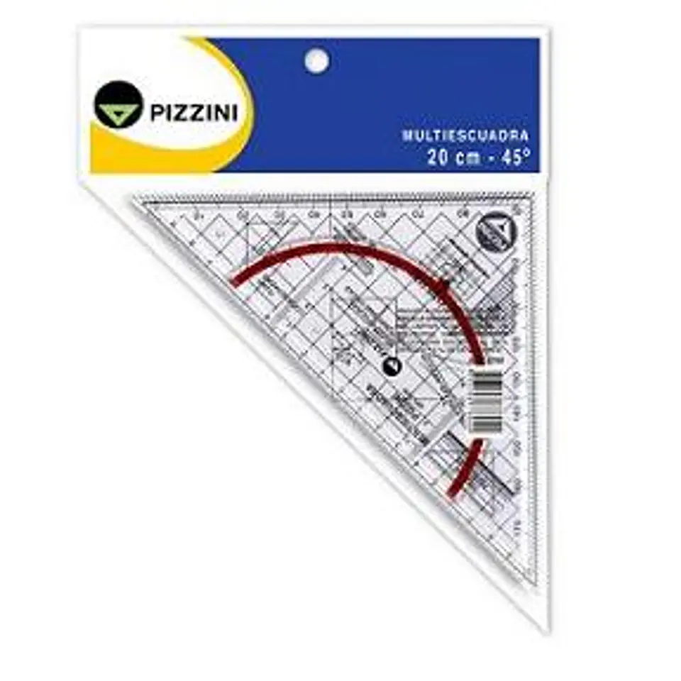 Multiescuadra Pizzini 20cm X 45° 1