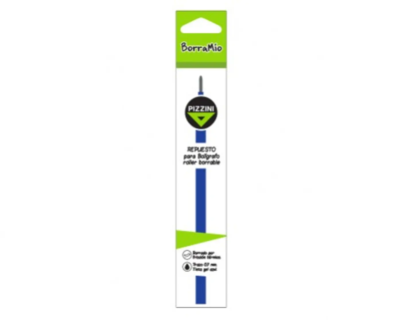 Tanque Pizzini Borramio Tinta Azul. Compatible Con Otras Marcas 1