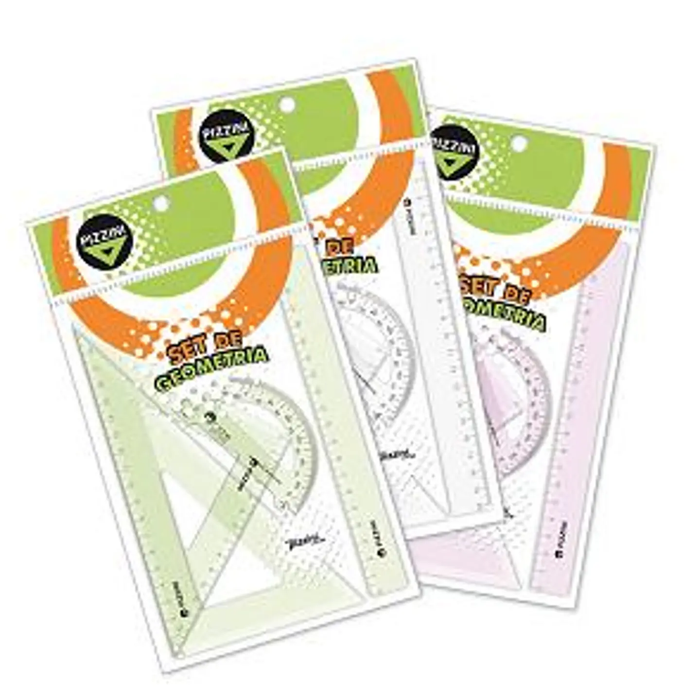 Set Geometria Pizzini X4 Piezas 1
