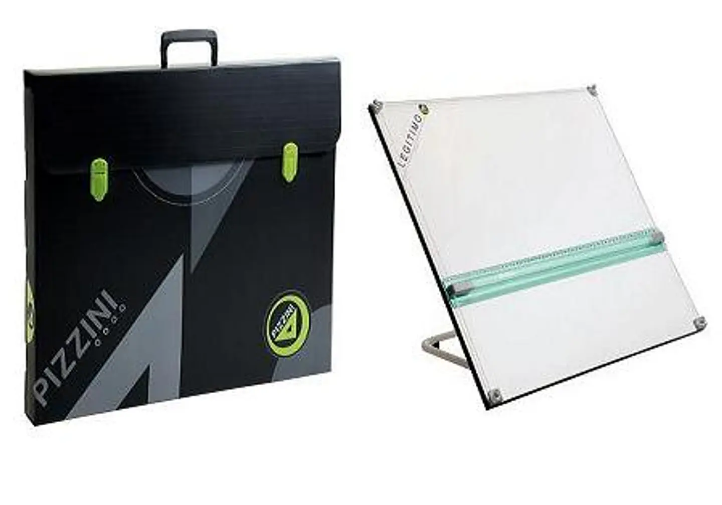 Tablero P/dibujo Pizzini Plastico 40x50 Cm C/atril 6 Pos. Cinta P/colgar 1
