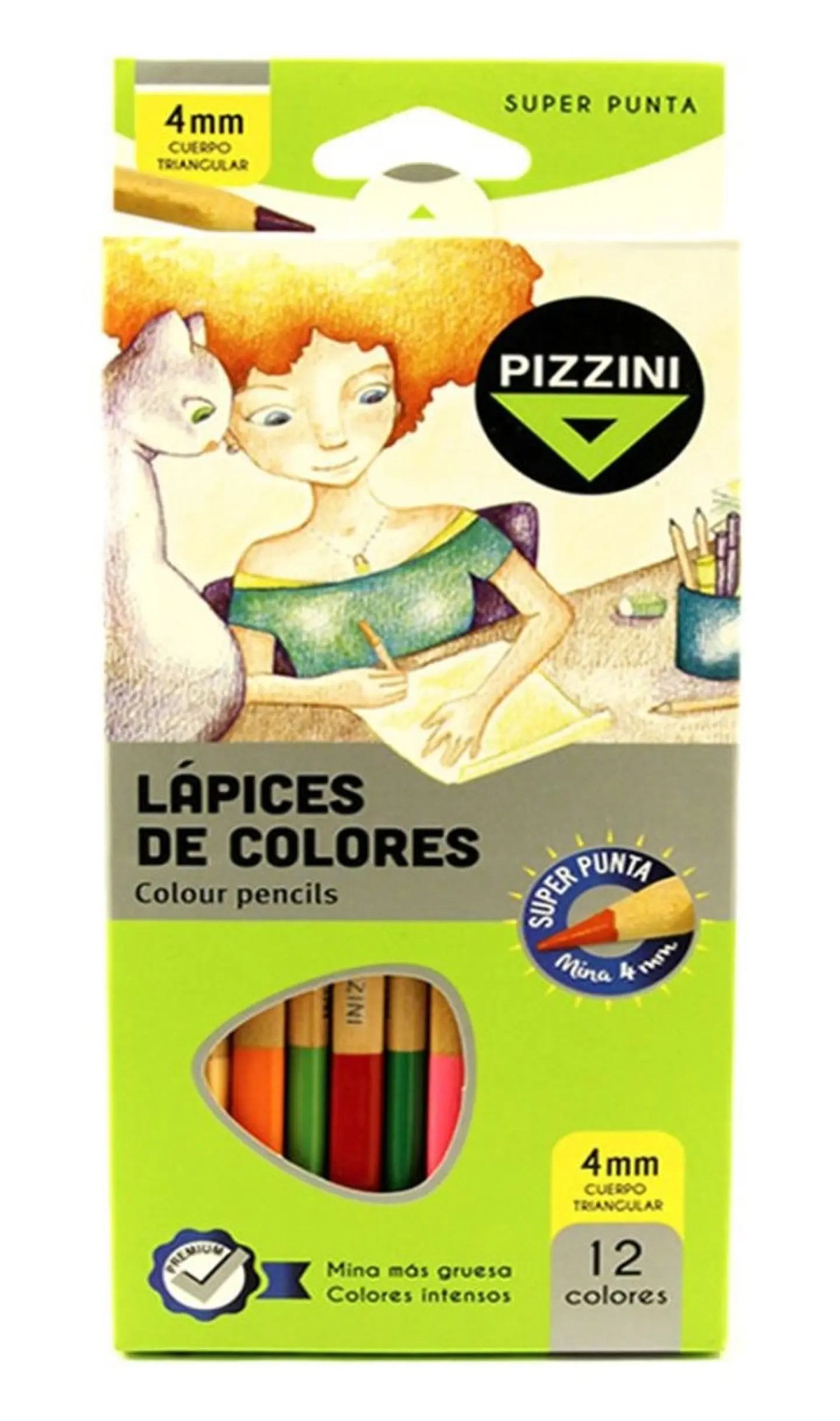 Lapices Pizzini Super Punta X12u 1