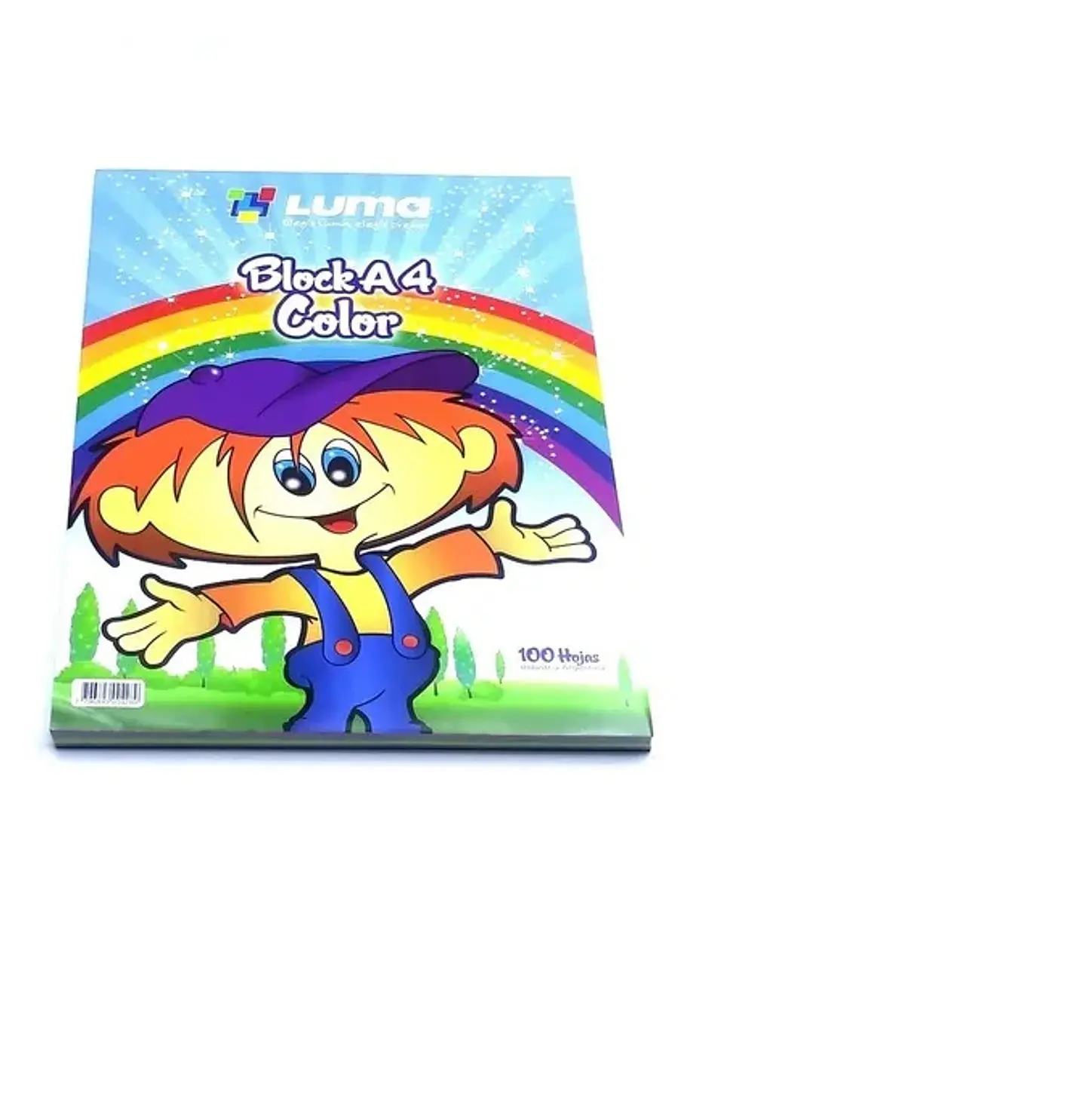 Block Luma Multicolor A4 X 100h 1