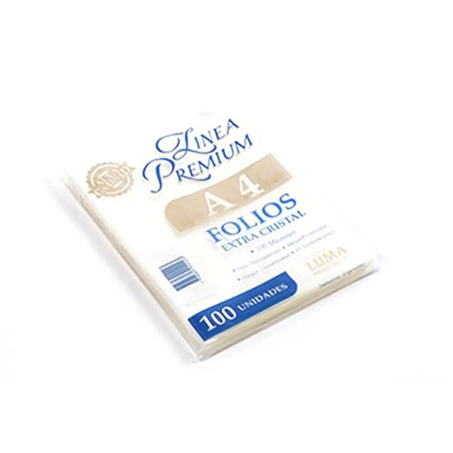 Folio Luma A4 Premium Pp X 100u. 100 Mic 1