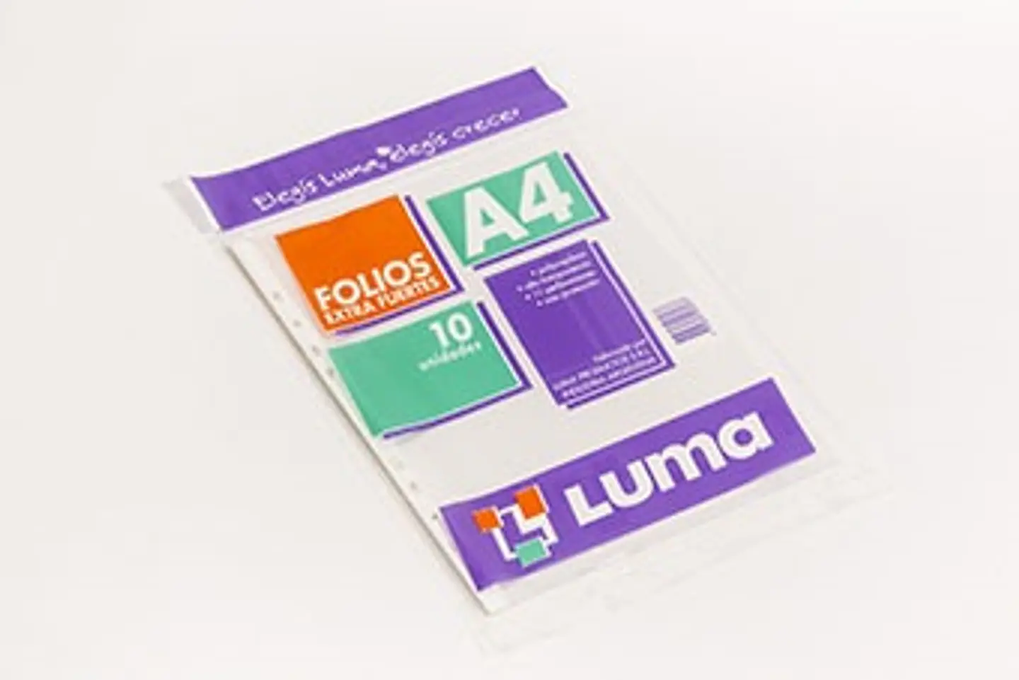 Folio Luma A4 Extra Fuerte Pp X 10u. 70 Mic 1