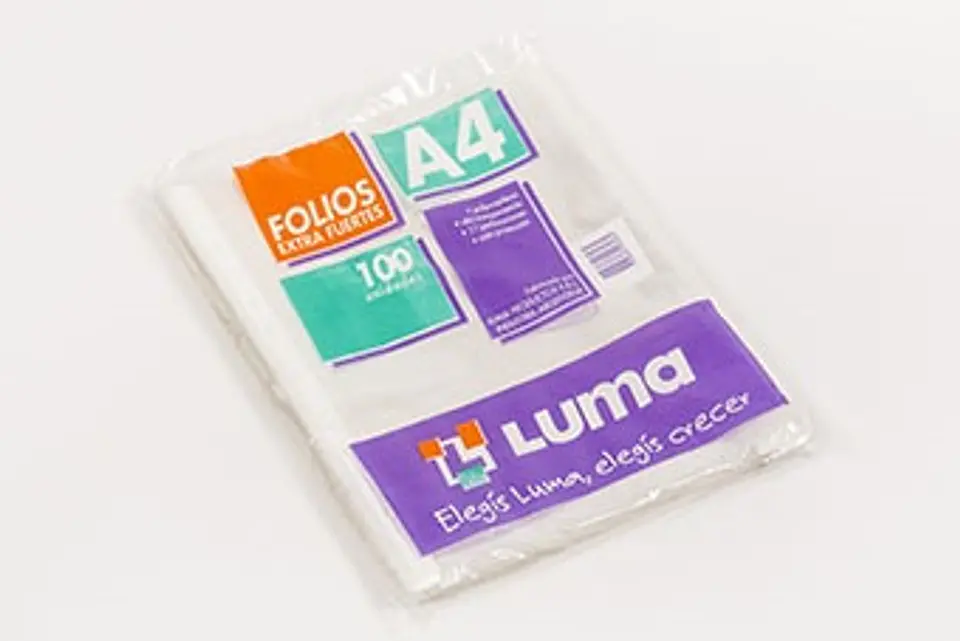 Folio Luma A4 Extra Fuerte Pp X 100u. 1