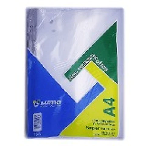 Folio Luma A4 Pesado X 10u. Polietileno