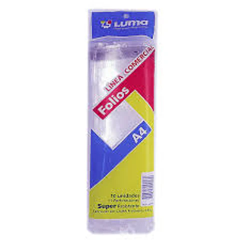 Folio Luma A4 Liviano X10u.