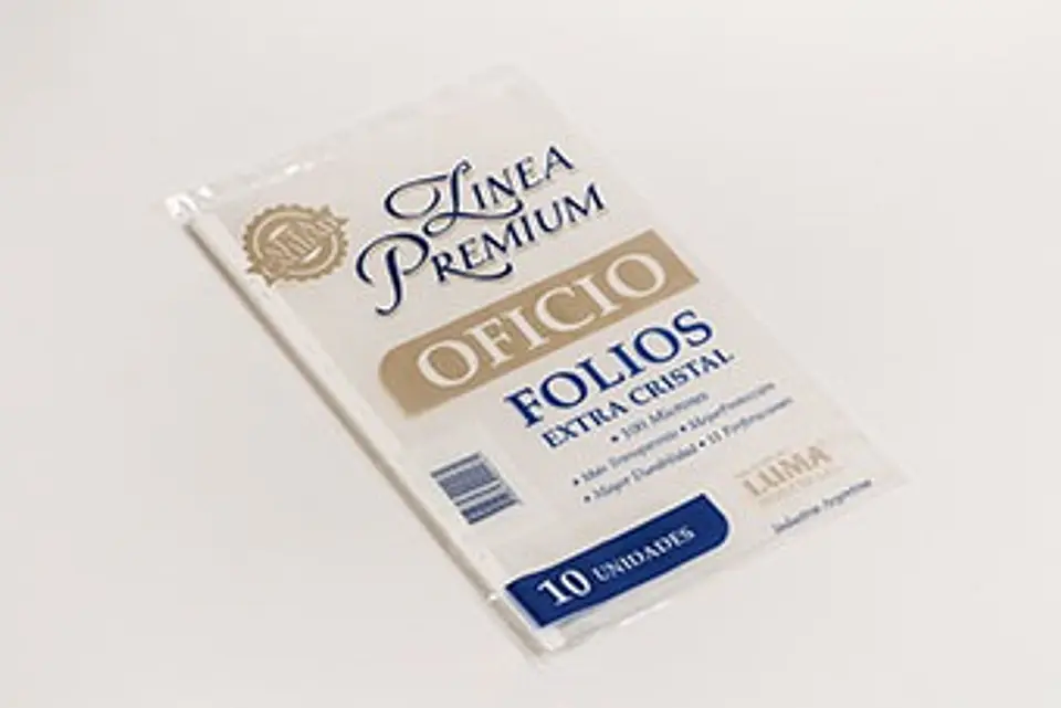 Folio Luma Oficio Premium Pp 100mic X10u. 1
