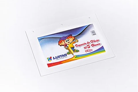 Repuesto De Dibujo Luma N°3 Blanco 8hjs