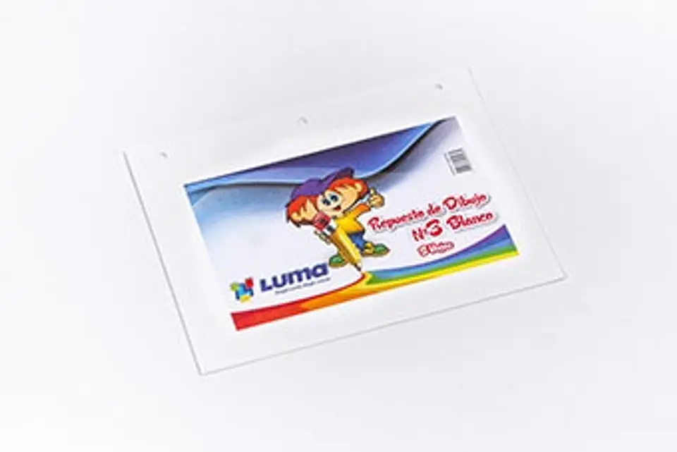Repuesto De Dibujo Luma N°3 Blanco 8hjs 1